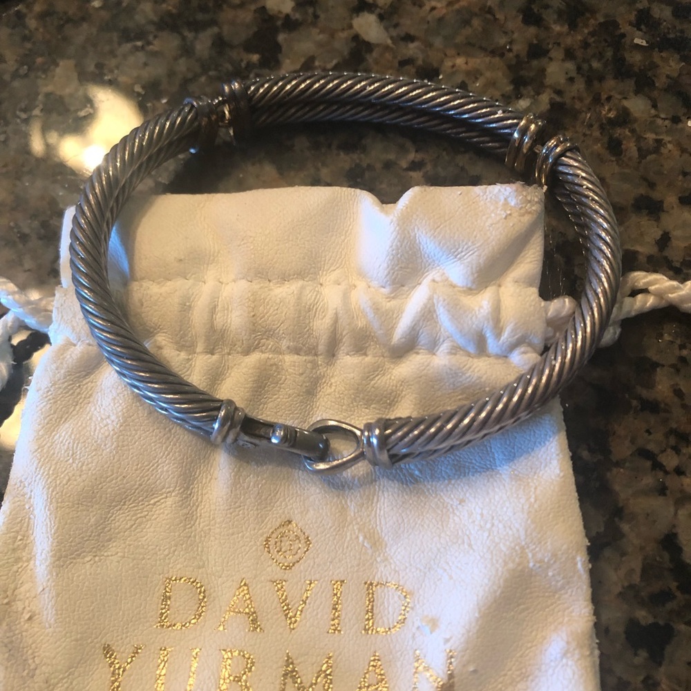 David Yurman men’s cable bracelet